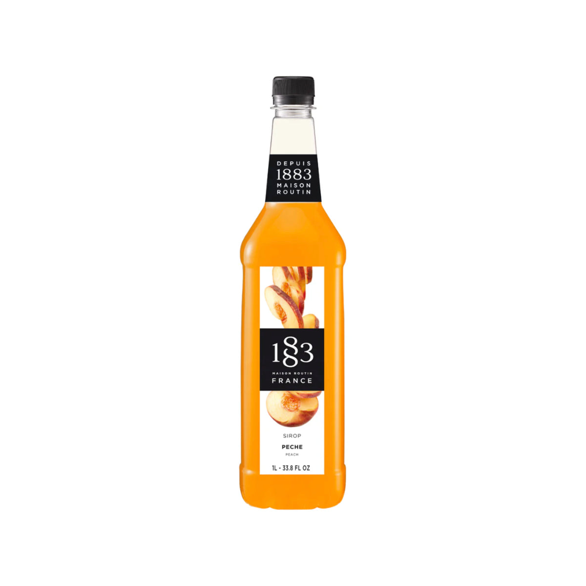 1883 Peach Syrup (1L / 33.8oz)
