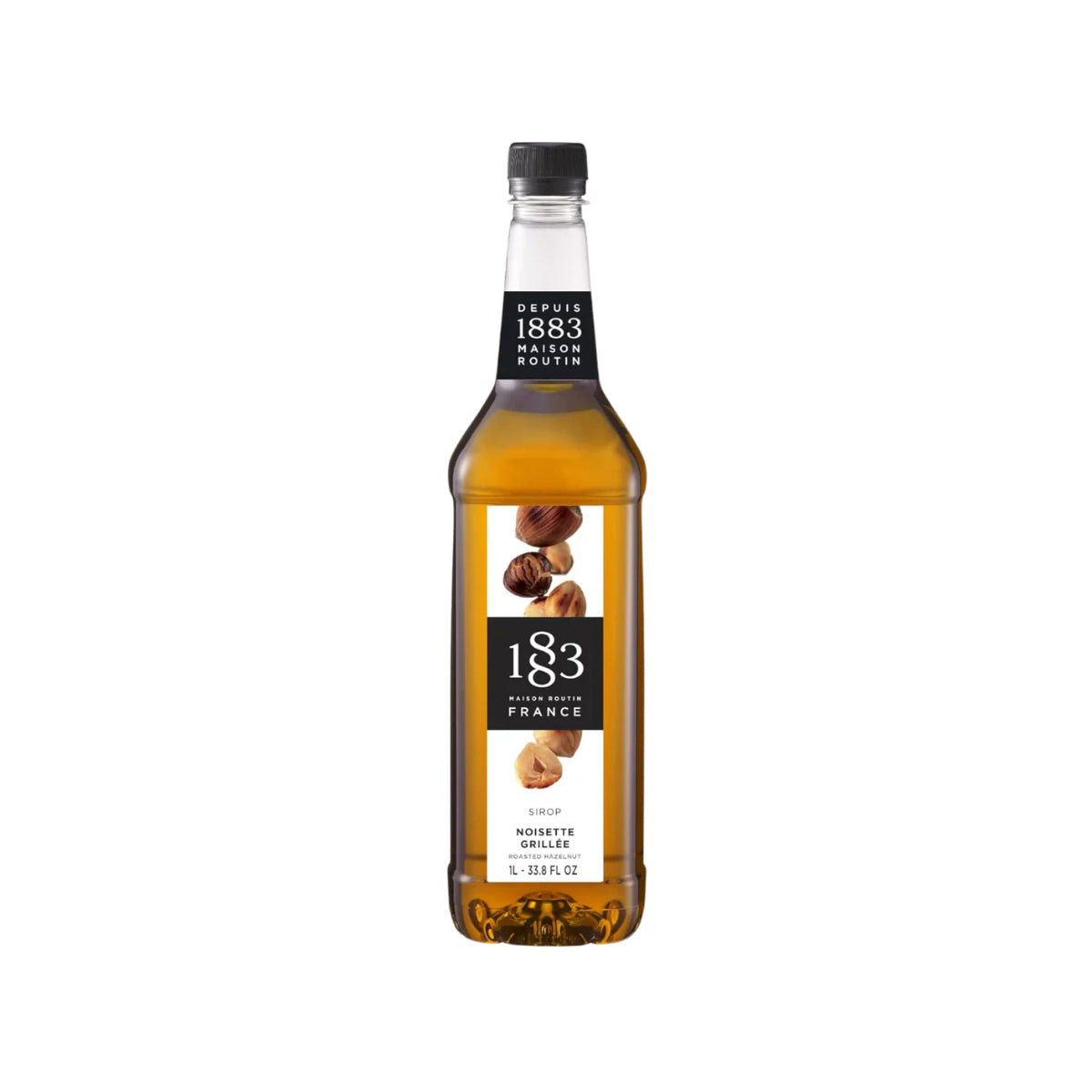 1883 Roasted Hazelnut Syrup (1L / 33.8oz)