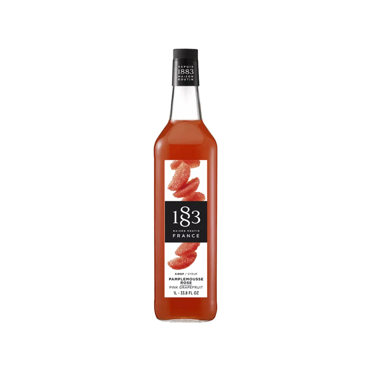 1883 Pink Grapefruit Syrup (1L / 33.8oz)
