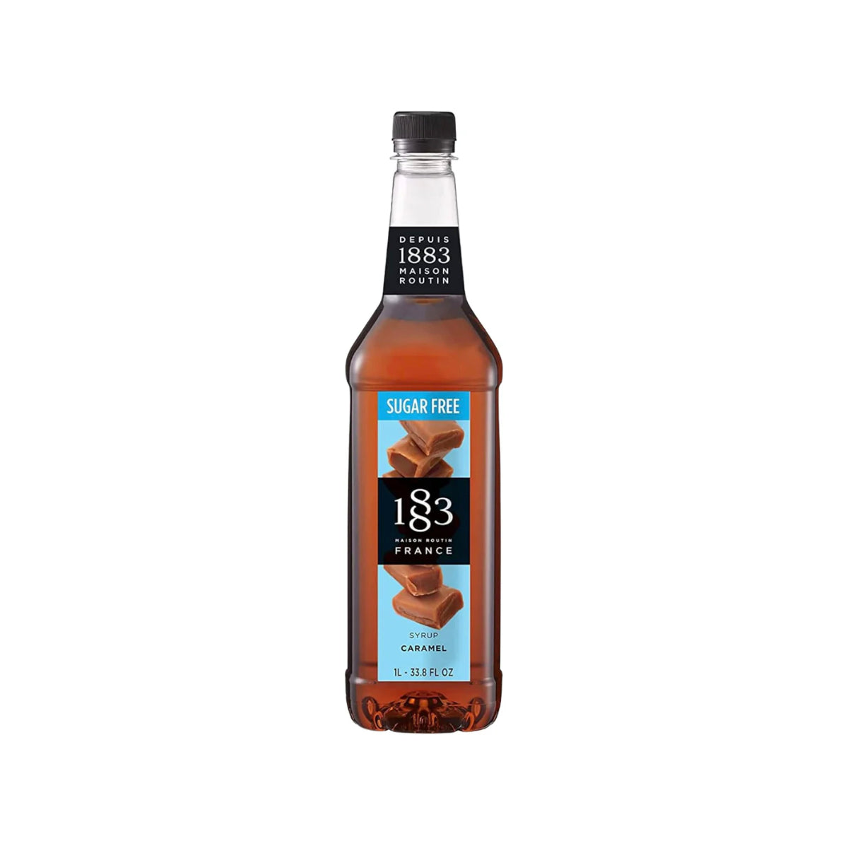 1883 Sugar Free Caramel Syrup (1L / 33.8oz)