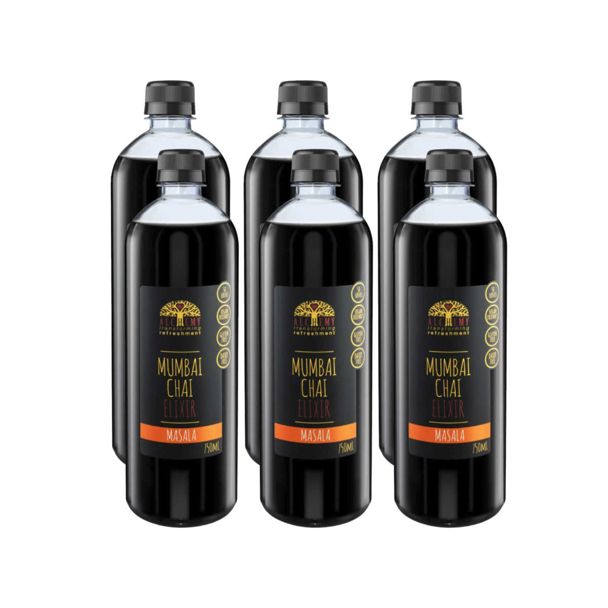 Alchemy Organic Mumbai Chai Elixir (6 x 750ml)