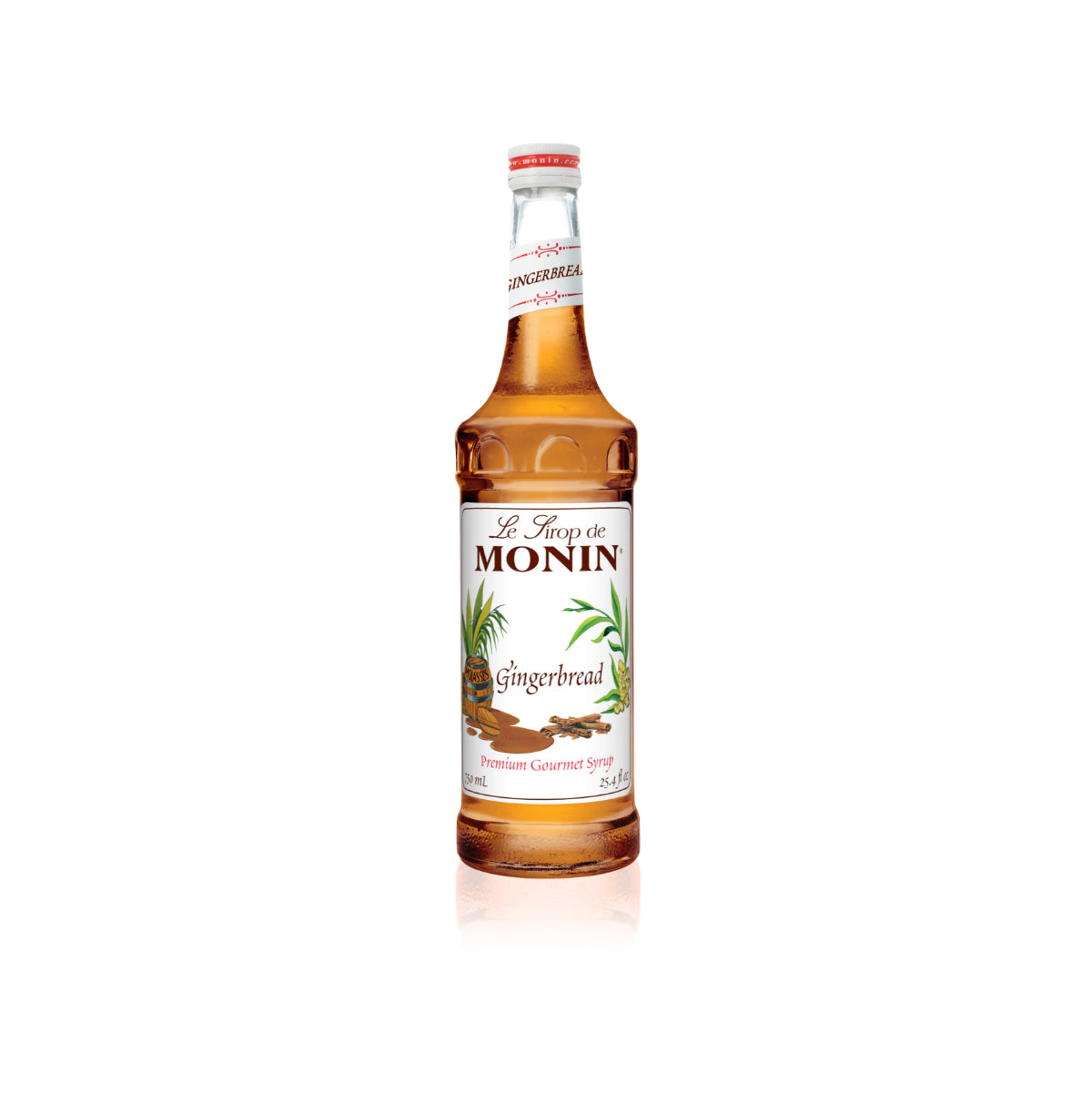 Monin Gingerbread Syrup 750ml Glass Bottle