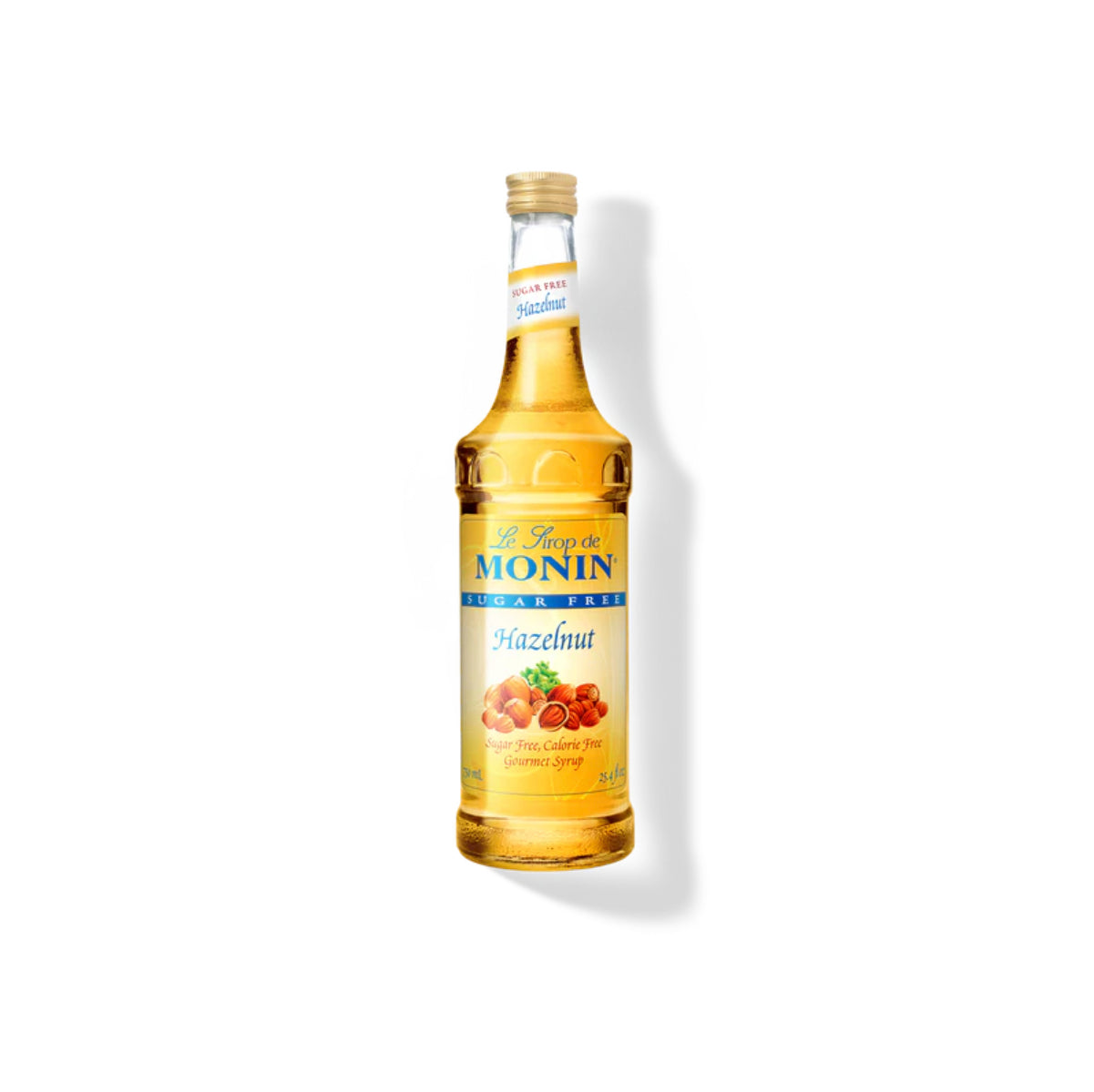 Monin Hazelnut Sugar Free Syrup 1L Plastic Bottle