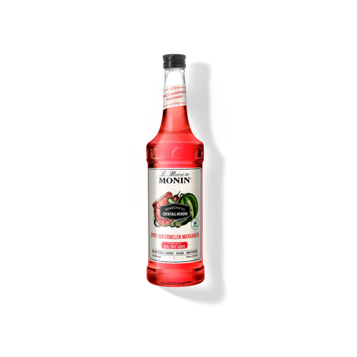 Monin Homecrafted Spicy Watermelon 750ml Glass Bottle