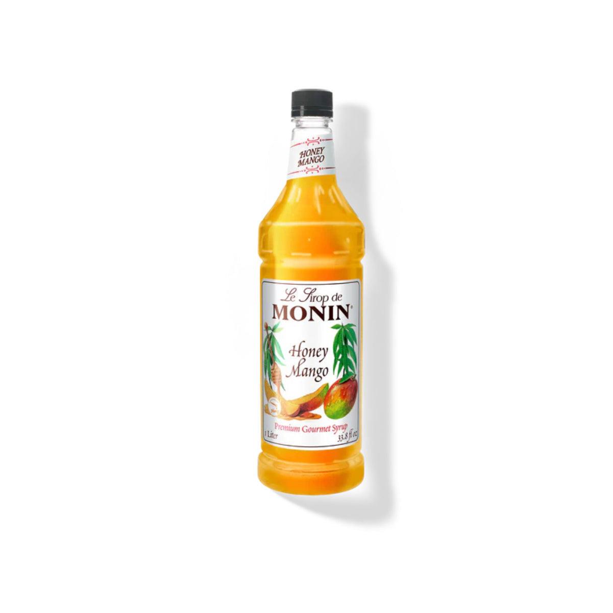 Monin Honey Mango Syrup 1L Plastic Bottle