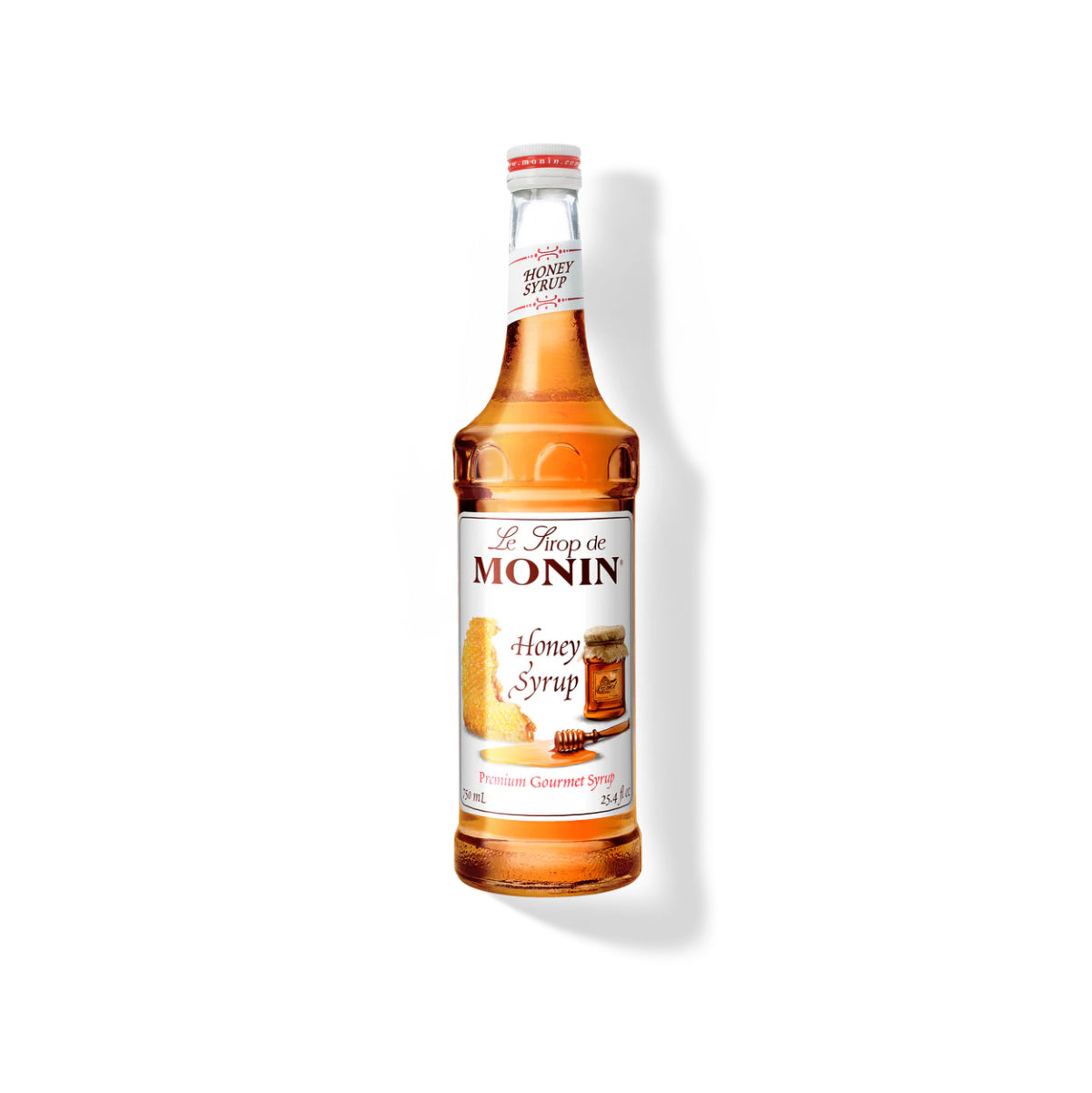 Monin Honey Syrup 750ml Glass Bottle