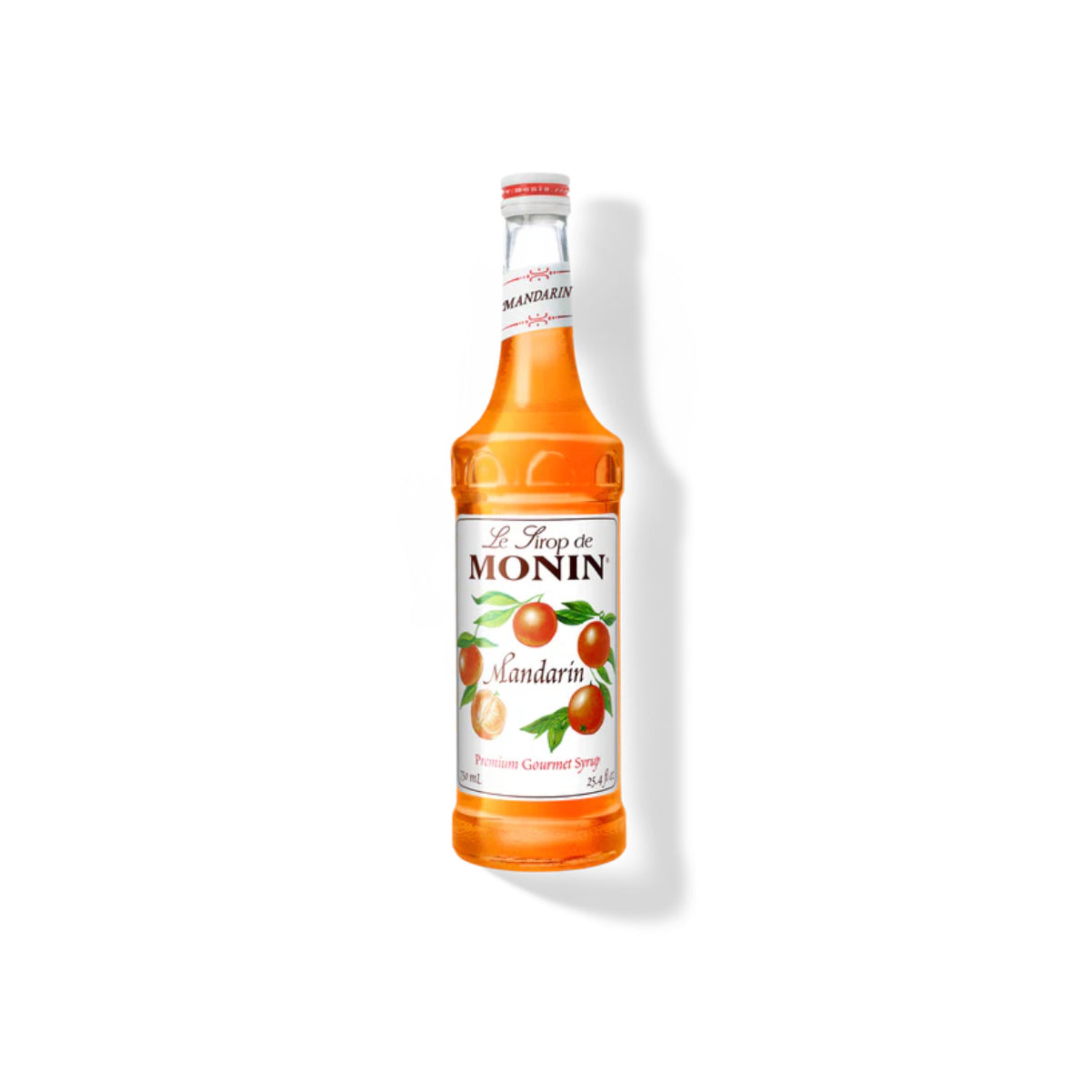 Monin Mandarin Syrup 750 ml Glass Bottle
