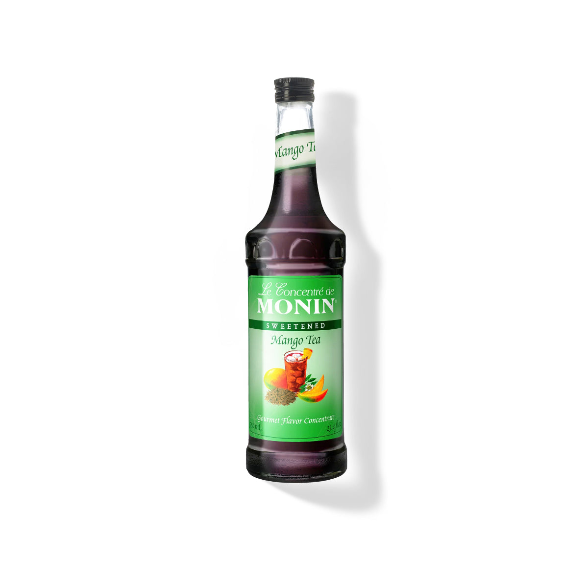 Monin Mango Tea Concentrate 750ml Glass Bottle