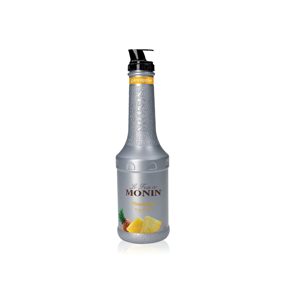 Monin Pineapple Fruit Puree 1L Plastic Bottle