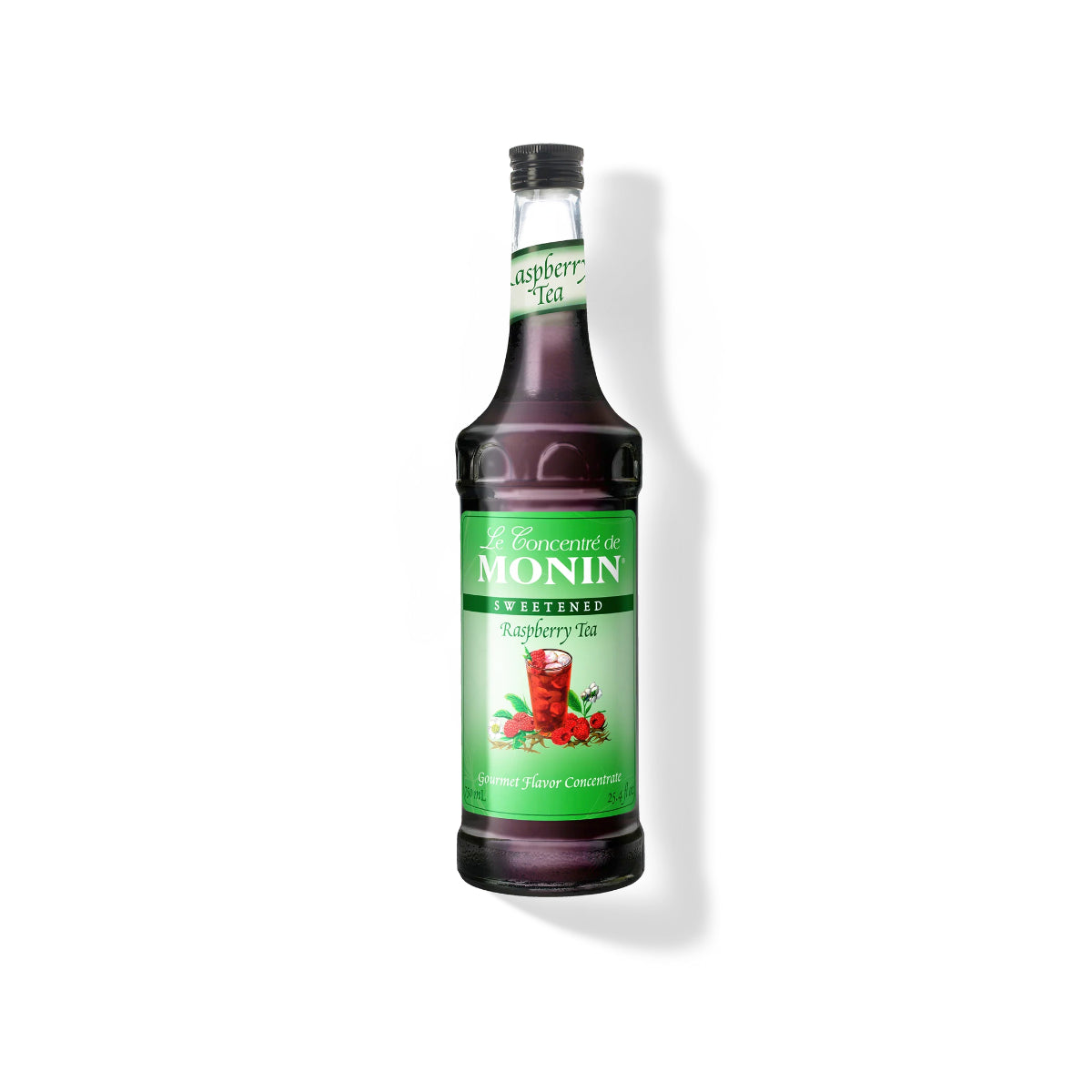 Monin Raspberry Tea Concentrate 750ml Glass Bottle