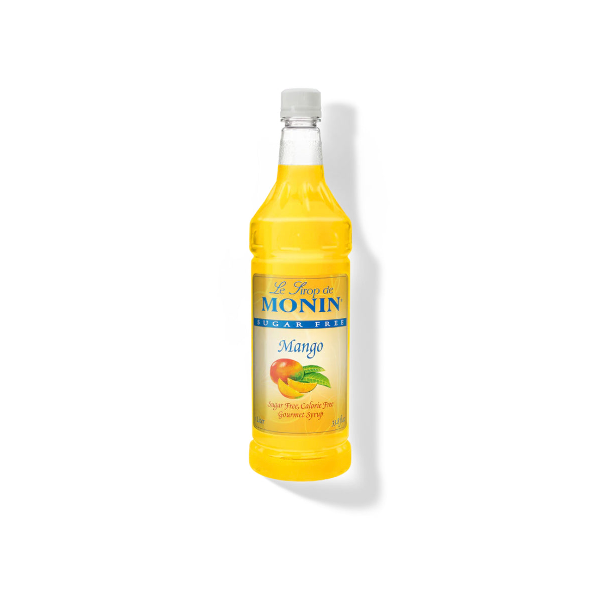 Monin Sugar Free Mango Syrup 1L Plastic Bottle