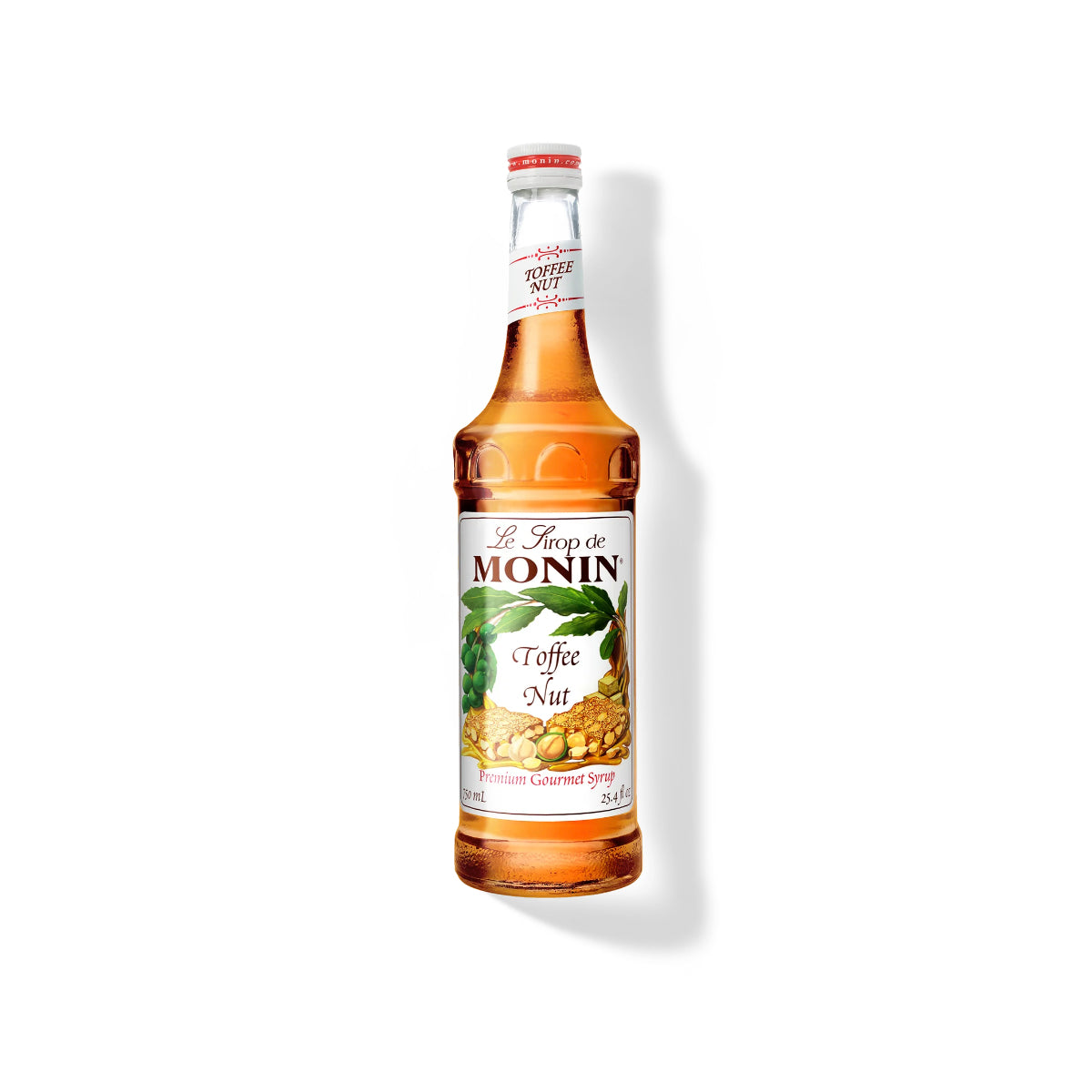 Monin Toffee Nut Syrup 750ml Glass Bottle