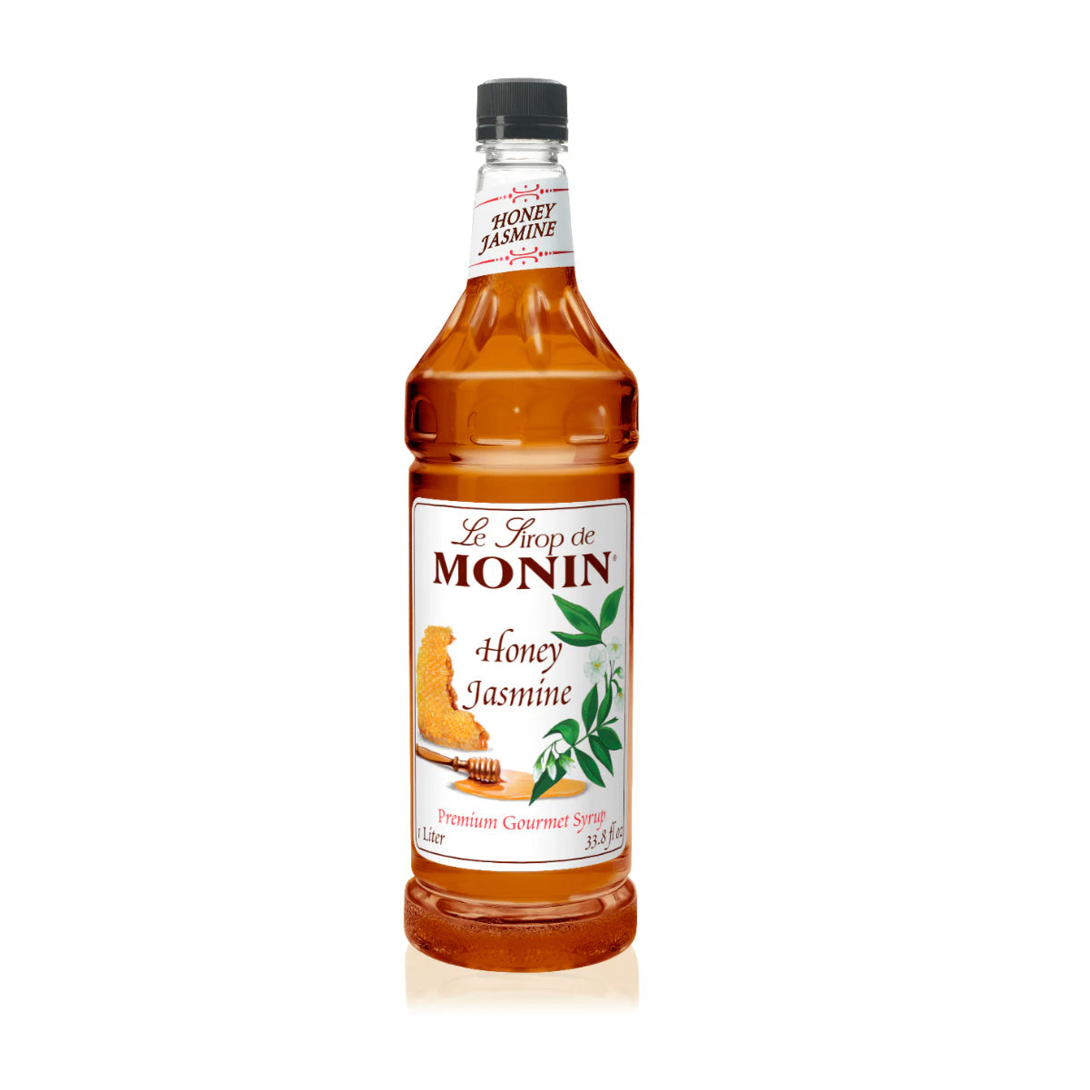 Monin Honey Jasmine Syrup 1L Plastic Bottle