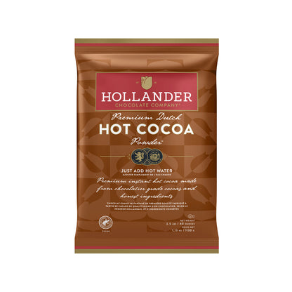 Hollander Premium Dutched Hot Cocoa – 2.5 lb Bags