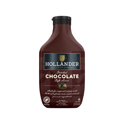 Hollander Dutched Chocolate Café Sauce - Squeeze Bottle – 15oz Bottle