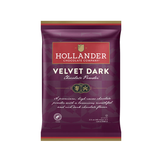 Hollander Velvet Dark Chocolate Café – 2.5 lb Bags