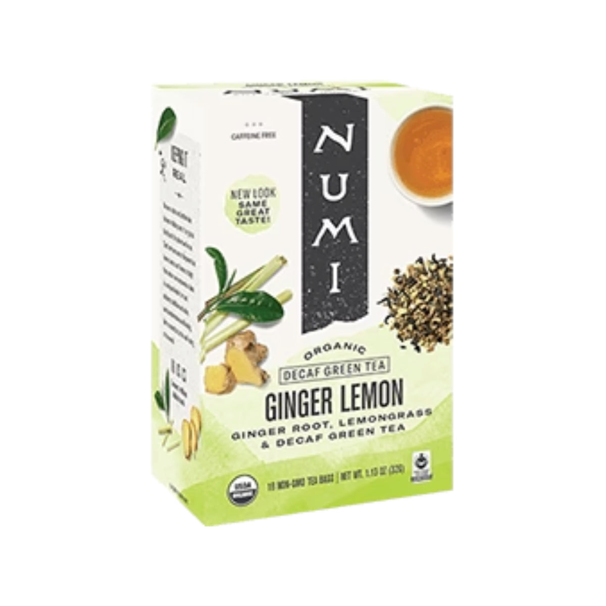 Numi Decaf Ginger Lemon (18 ct)