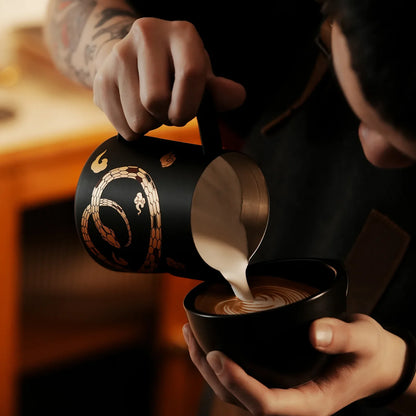 [Limited Edition] Latte Art Milk Pitcher – MHW-3BOMBER 5.0 Serpent Collection (600ml) [P5161S]