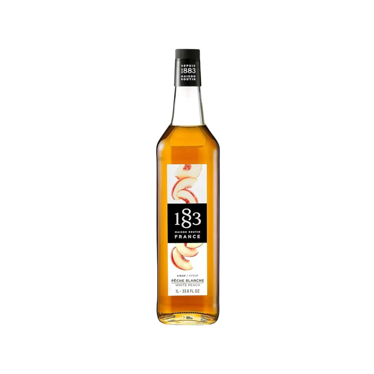 1883 White Peach Syrup (1L / 33.8oz)