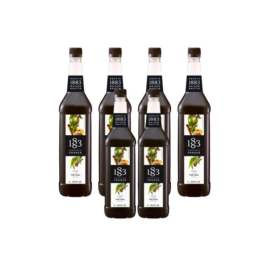 1883 Chai Tea Syrup (1L / 33.8oz x 6 Bottles)