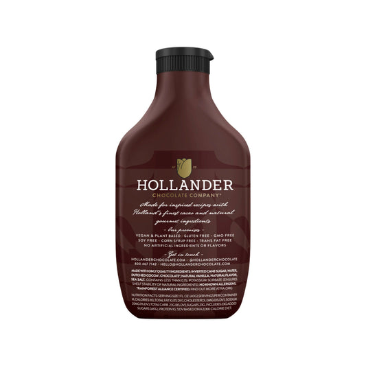 Hollander Dutched Chocolate Café Sauce - Squeeze Bottle – 15oz Bottle