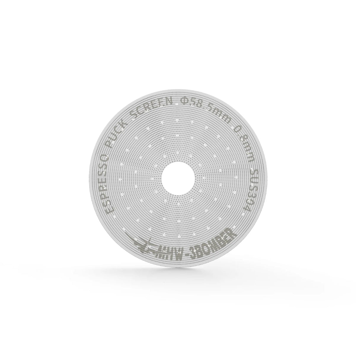 Espresso Puck Screen with Center Hole – MHW-3BOMBER 58.5 mm [FG5586]