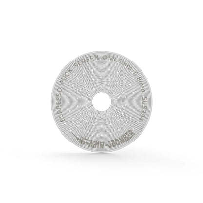 Espresso Puck Screen with Center Hole – MHW-3BOMBER 58.5 mm [FG5586]