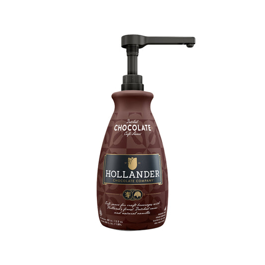 HOLLANDER Dutched Chocolate Cafe Sauce (1892ml/64oz)