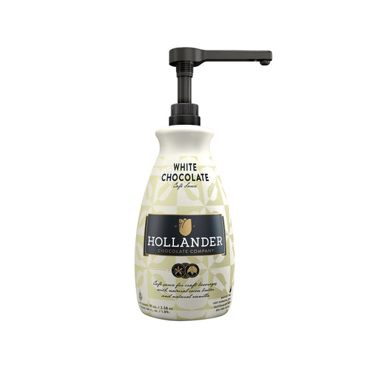 HOLLANDER White Chocolate Cafe Sauce (1892ml/64oz)