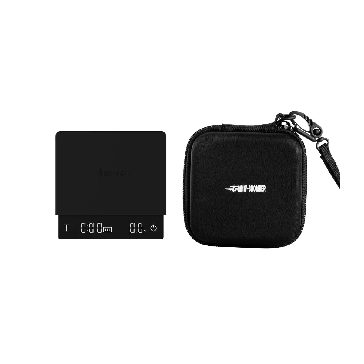 Espresso Scale – MHW-3BOMBER Cube 3.0 Micro With Timer And Auto-Tare (Black) [ES5788B]