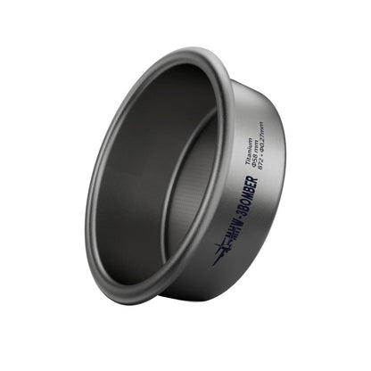 Ridgeless 18g Titanium Portafilter Basket – MHW-3BOMBER 58mm (Silver) [FB6725]