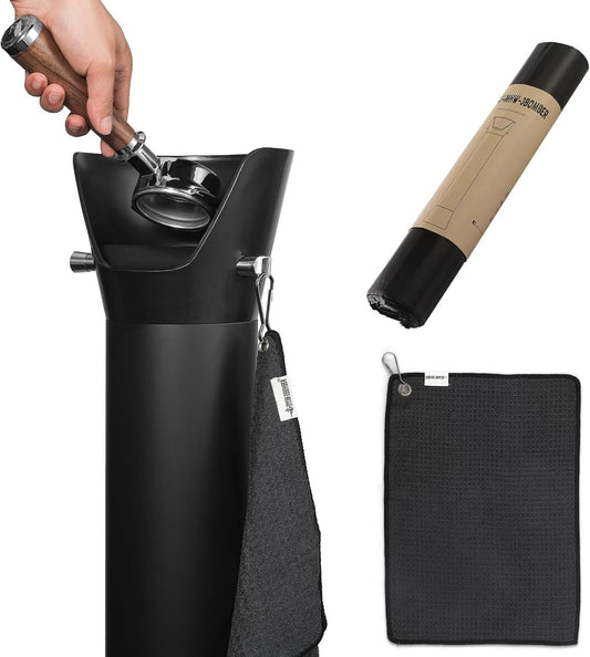 MHW-3BOMBER Commercial Espresso Knock Box for Coffee Bar, 6.8L (80 Cups) [GB5449]