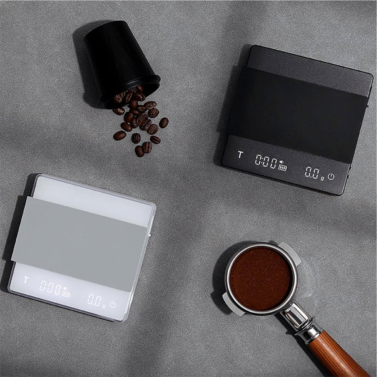 MHW-3BOMBER Espresso & Drip Scale 2.0 (White) [ES6028W]