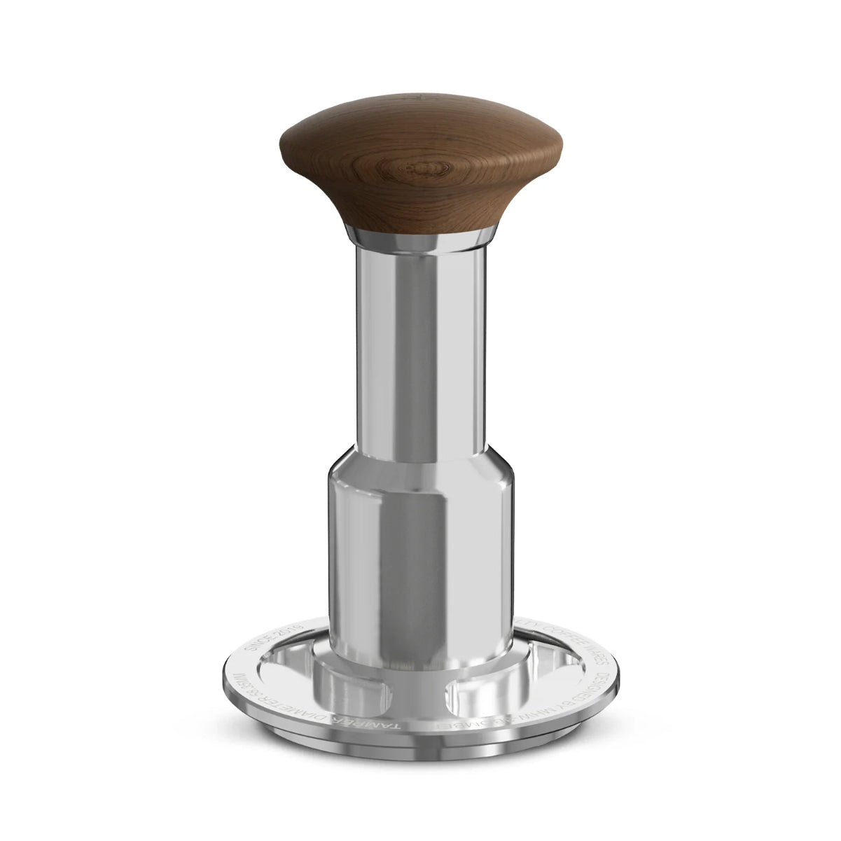 58.35 mm Force Impact Espresso Tamper – MHW-3BOMBER Knight (Stainless Steel with Wood Handle)