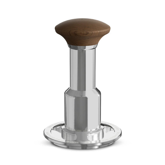 58.35 mm Force Impact Espresso Tamper – MHW-3BOMBER Knight (Stainless Steel with Wood Handle)