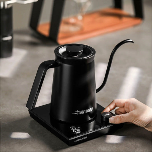 [Discontinued] MHW-3BOMBER Assassin Gooseneck Electric Kettle (Black)