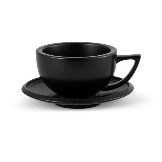 MHW-3BOMBER Sawada Cappuccino Cup (280ml) (Black) [C5083B]