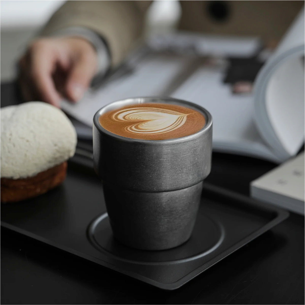 MHW-3BOMBER Cream Double Layer Cup (300ml) [DW5865]
