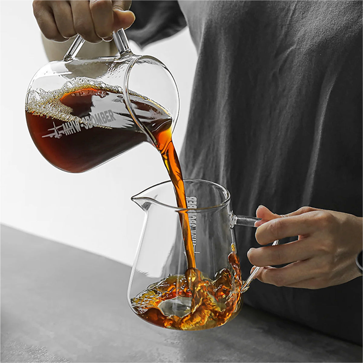 MHW-3BOMBER ELF Coffee Server (Transparent) [G5096]