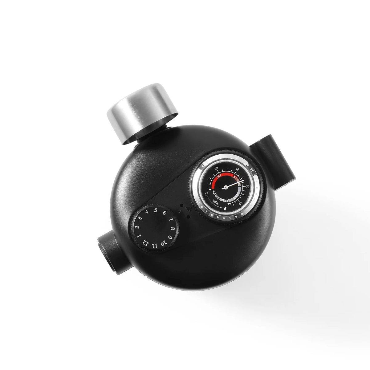 MHW-3BOMBER Coffee Gambo Sealed Canister With Humidity Indicator (Black) [S6140B]