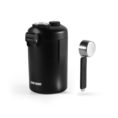 MHW-3BOMBER Coffee Gambo Sealed Canister With Humidity Indicator (Black) [S6140B]