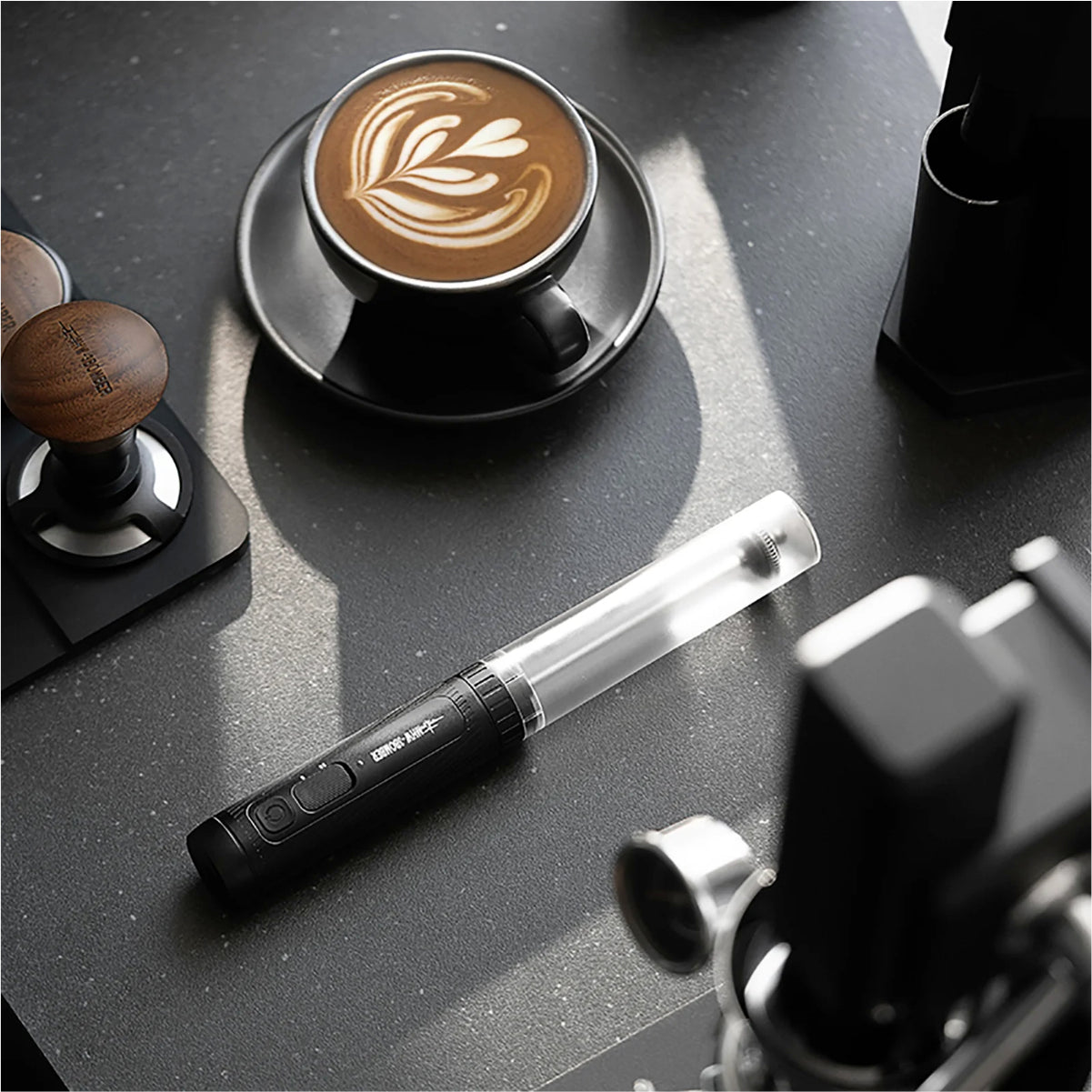 MHW-3BOMBER Magician Handheld Milk Frother (Black) [MF5893]