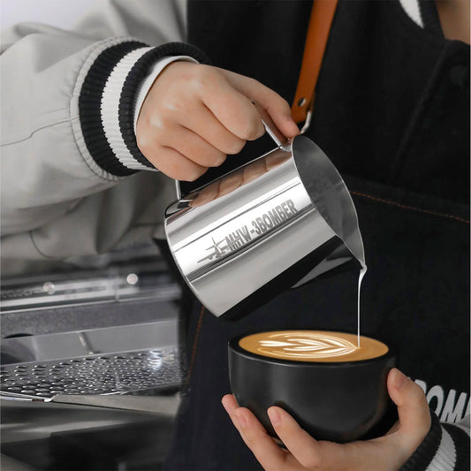 Latte Art Milk Frothing Pitcher – MHW-3BOMBER 5.0 (Stainless Steel)