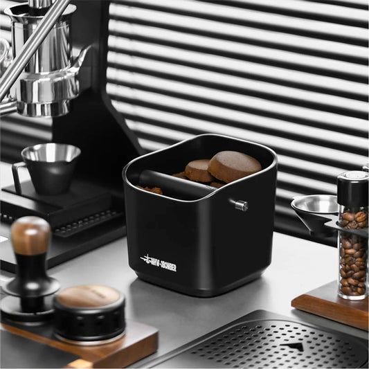 MHW-3BOMBER Coffee Espresso Square Knock Box (1200ML) [GB5967B]