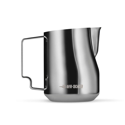 Latte Art Milk Frothing Pitcher – MHW-3BOMBER Turbo (Stainless Steel - 350ml) [P7121S]