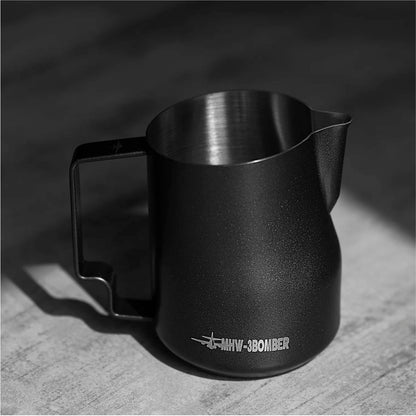 Latte Art Milk Frothing Pitcher – MHW-3BOMBER Turbo (Matte Black - 450ml) [P6005MB]