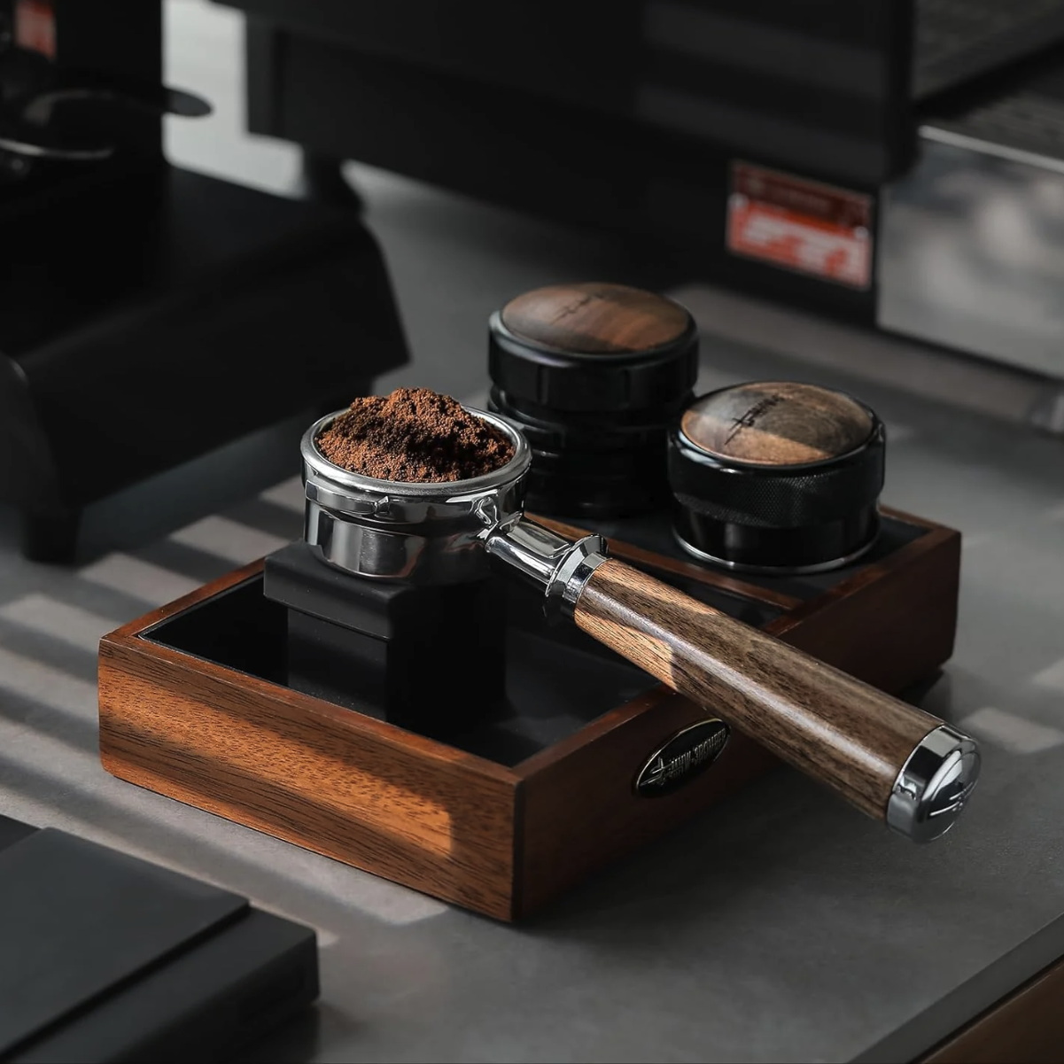 MHW-3BOMBER 58mm Bottomless Portafilter (Wooden) [BP6083L]