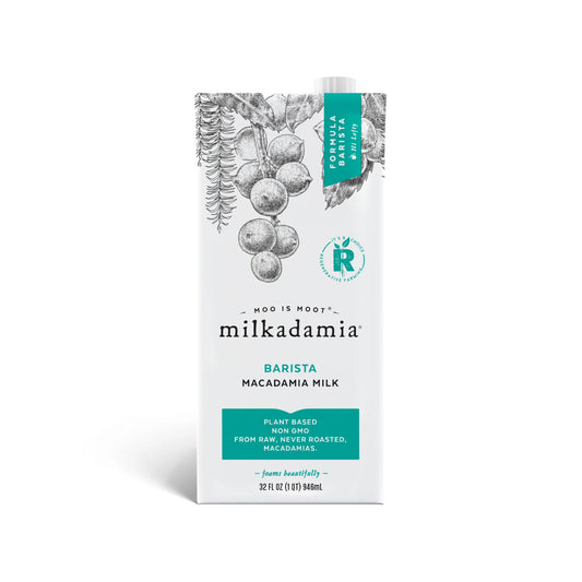 Milkadamia Barista Macadamia Milk (32 fl oz / 946ml)