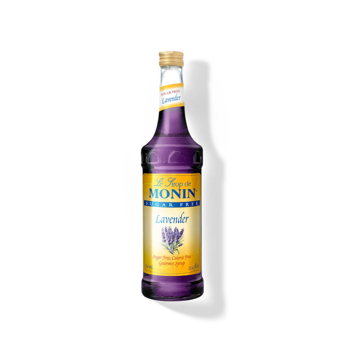Monin Sugar Free Lavender Syrup 750ml Glass Bottle