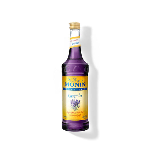Monin Sugar Free Lavender Syrup 750ml Glass Bottle